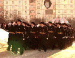 Празднование Дня подводника в Гаджиево 19 марта 2012 г.